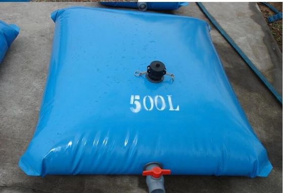 Διογκώσιμη δεξαμενή νερού μουσαμάδων 500L ελαφριά για δεξαμενές νερού προσβολής του πυρός τις φορητές