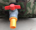 Δεξαμενή αποθήκευσης νερού PVC στρατού για τη γεωργικές άρδευση και την προσβολή του πυρός 1000L