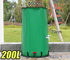 Κινητό βαρέλι συλλογής όμβριων υδάτων PVC 200L για την αποθήκευση βροχής κήπων