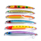 6 πέρκα χρωμάτων 10CM/14.4G 6#Hooks, πλαστικό σκληρό θέλγητρο αλιείας μολυβιών βύθισης δολώματος γατόψαρων