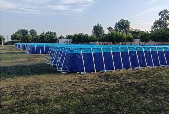 25Mx5M Εξωτερική πλαστική πλαστική πισίνα από PVC