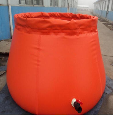 3000L ικανότητας πτυσσόμενη κρεμμυδιών δεξαμενή αποθήκευσης νερού μορφής πλαστική για τη διάσωση πυρκαγιάς