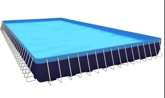 Ανθεκτική ελαφριά διογκώσιμη πισίνα PVC με την εσωτερική πισίνα εγχώριας χρήσης πλαισίων μετάλλων