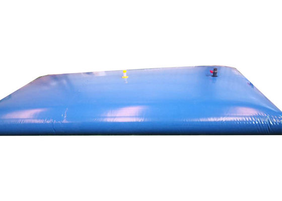 Φορητή κύστη 5000L μαξιλαριών νερού δεξαμενών αποθήκευσης πόσιμου νερού ανθρώπων μουσαμάδων PVC