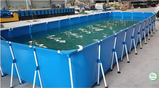25Mx5M Εξωτερική πλαστική πλαστική πισίνα από PVC