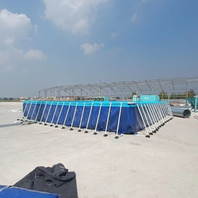 25Mx5M Εξωτερική πλαστική πλαστική πισίνα από PVC