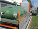 Πτυσσόμενο εμπορευματοκιβώτιο νερού οχημάτων, σκούρο πράσινο χρώμα δεξαμενή κύστεων νερού 3500 λίτρου