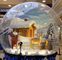 Σφαίρα χιονιού/διογκώσιμη σκηνή φυσαλίδων σφαιρών κρυστάλλου για τη διογκώσιμη σκηνή κόμματος δραστηριοτήτων Χριστουγέννων
