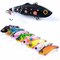 8 πλήρες στρώμα VIB κολύμβησης χρωμάτων που αλιεύει το σκληρό γάντζο φτερών δολώματος 8#