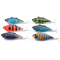 Πλήρες σκληρό χρωματισμένο δόλωμα VIB κολύμβησης θέλγητρο έξι χρώματα 6.50CM/7.70g αλιείας στρώματος