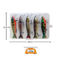 17 χρώματα 17 CM/11g 6#Hooks τρισδιάστατο ματιών πλαστικό δολώματος πλήρες κολύμβησης θέλγητρο αλιείας στρώματος πολυ ενωμένο
