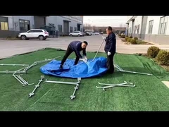 Δεξαμενή ψαριών από μουσαμά PVC 10000L, 30000L, 50000L